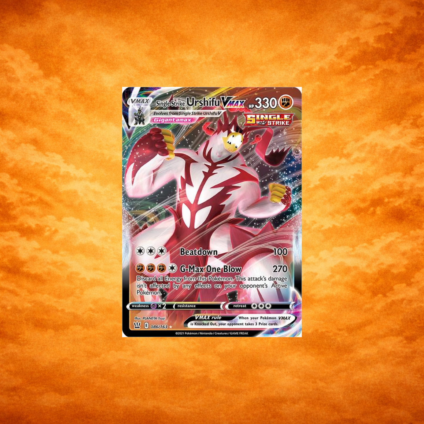 Pokémon TCG Battle Styles Single Strike Urshifu (ENG)