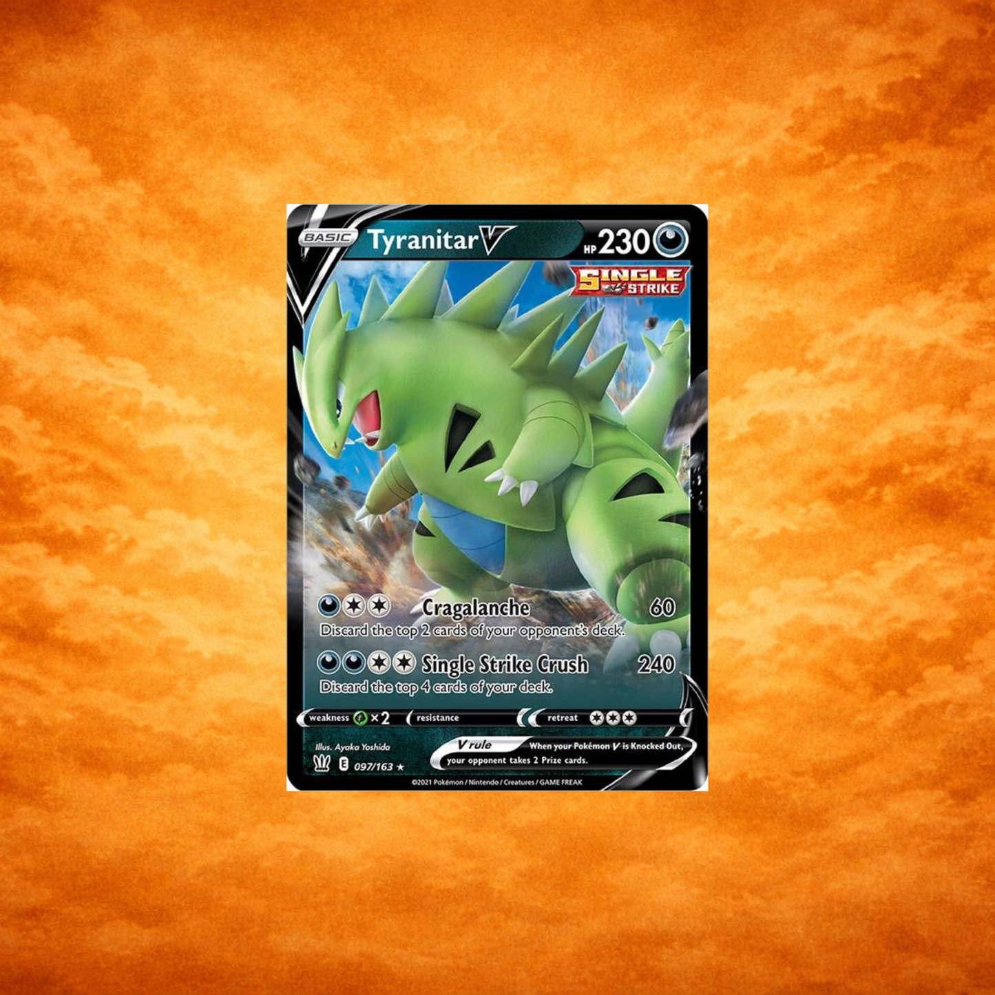Pokémon TCG Battle Styles Tyranitar V (ENG)