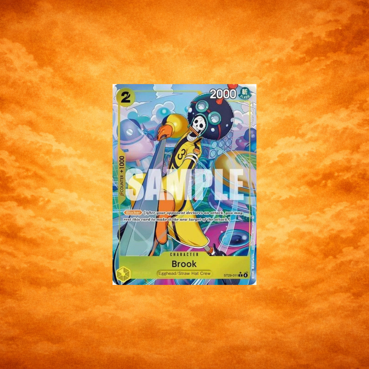 One Piece TCG Brook ST29-011