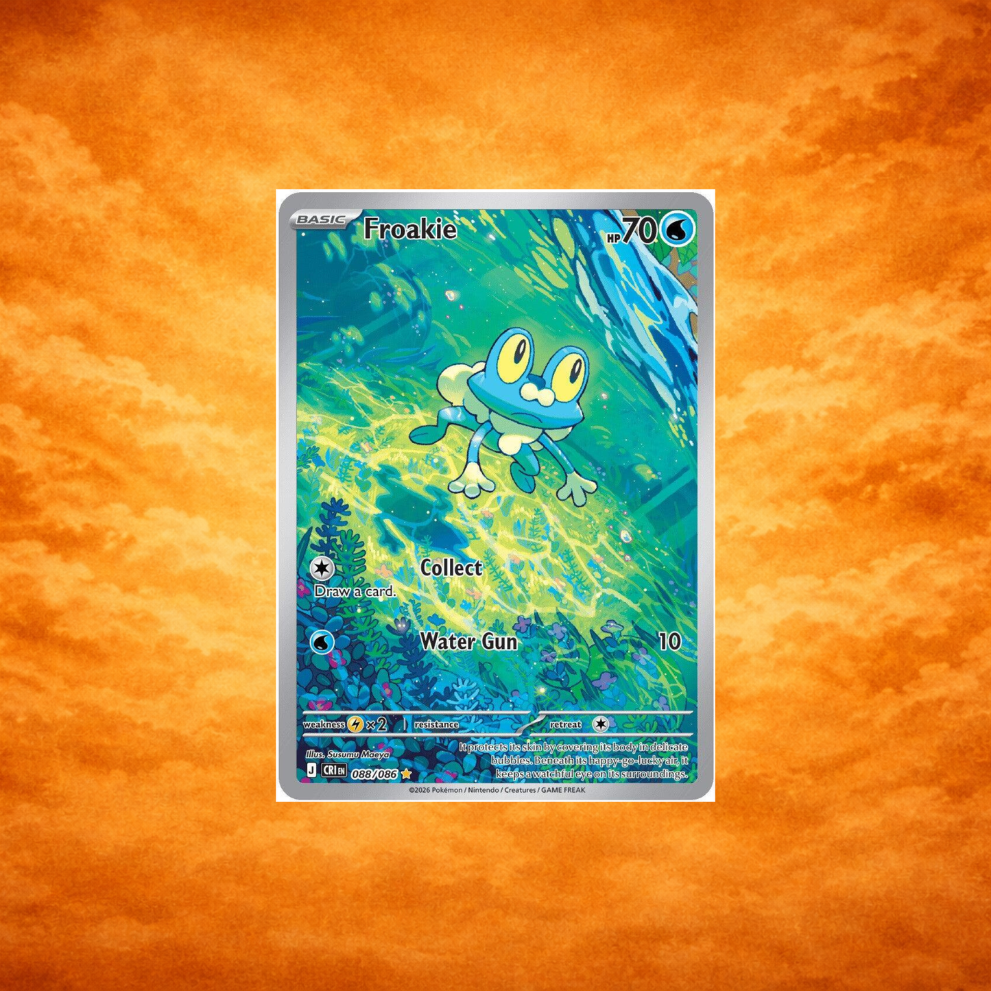 Pokémon TCG Chaos Rising Froakie (ENG)