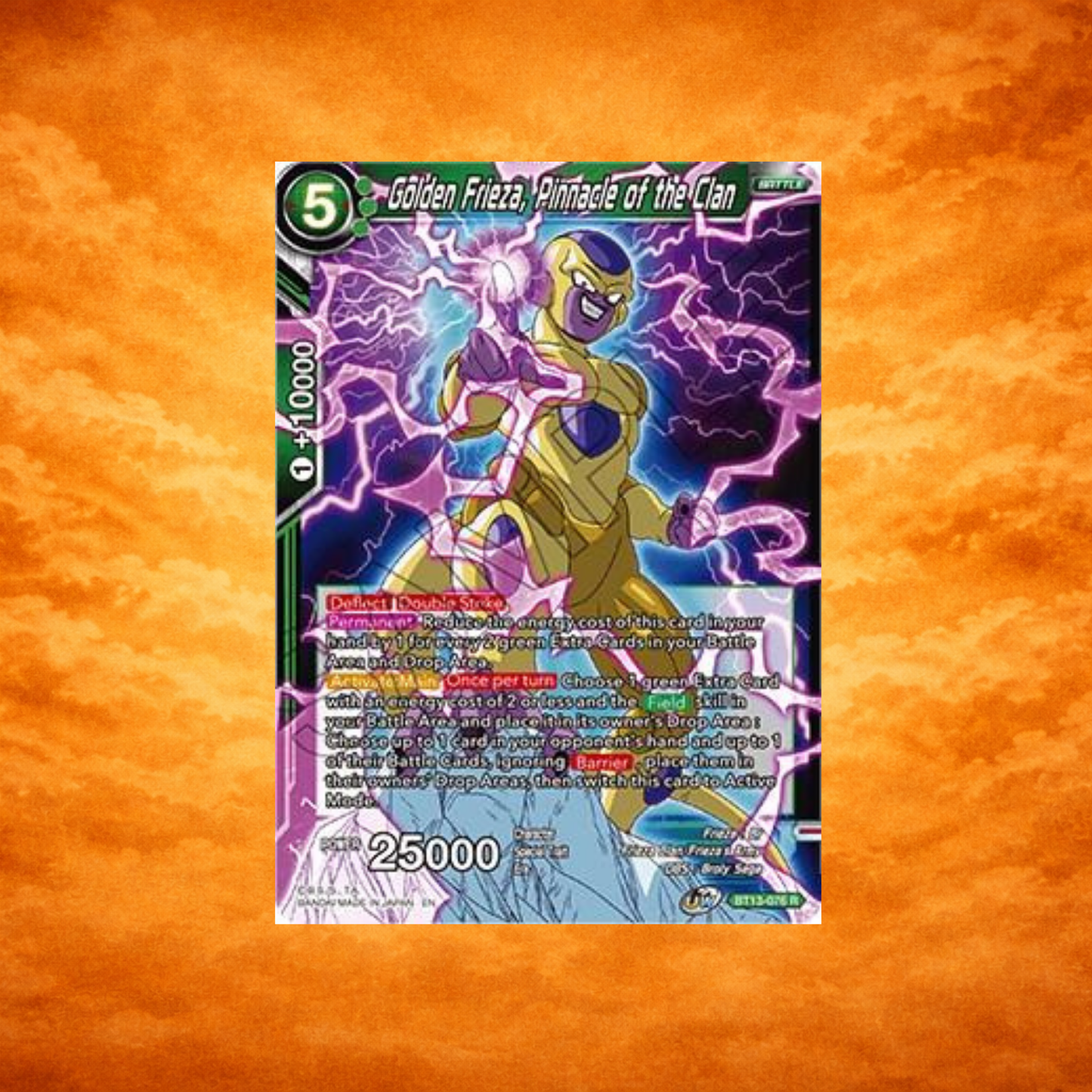 Golden Frieza Pinnacle of the Clan