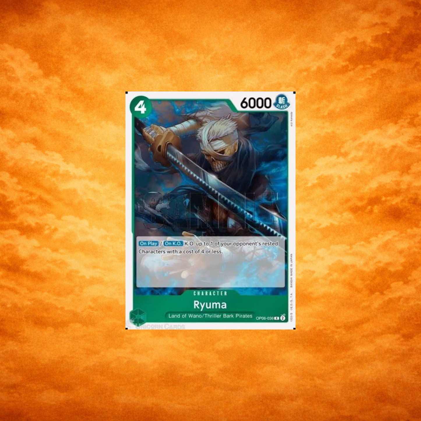 One Piece TCG Ryuma OP06-036