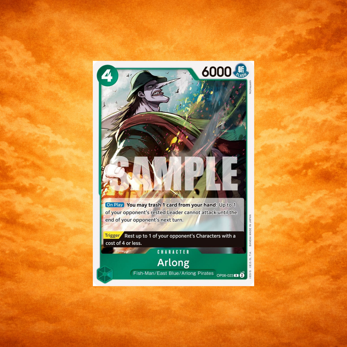 One Piece TCG Arlong OP06-023