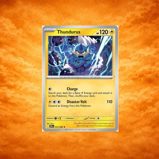 Pokémon TCG Black Bolt Thundurus (JPN)