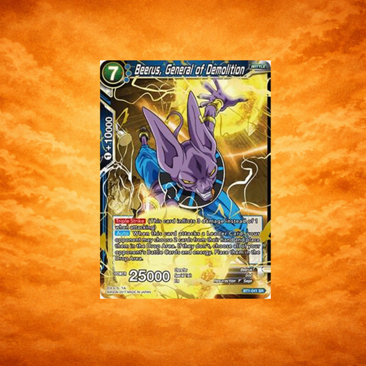 Beerus General of Demolition