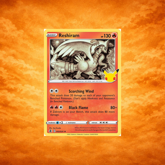 Pokémon TCG 25th Celebrations Reshiram (ENG)