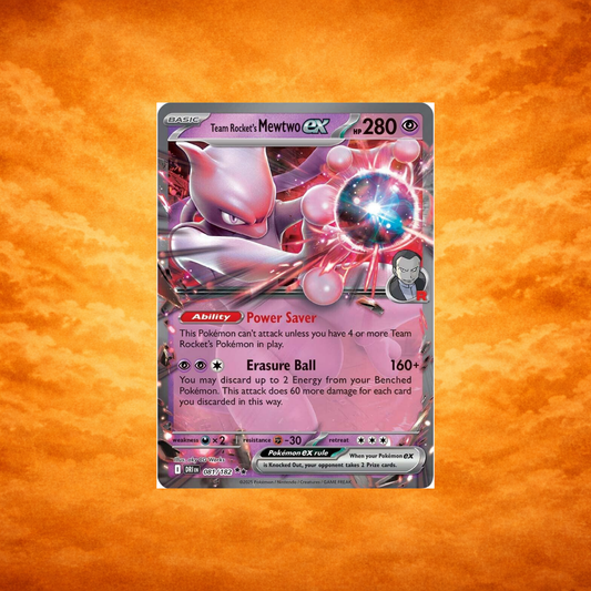 Pokémon TCG Destined Rivals Team Rockets Mewtwo (ENG)