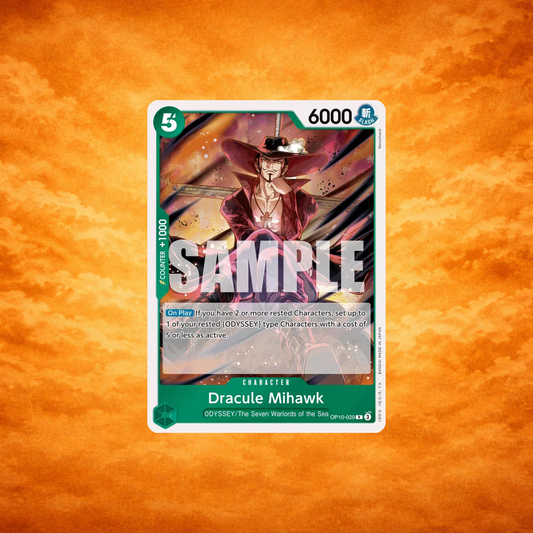 One Piece TCG Dracule Mihawk OP10-029