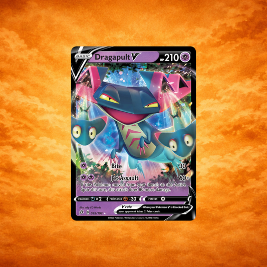 Pokémon TCG Rebel Clash Dragapult V (ENG)