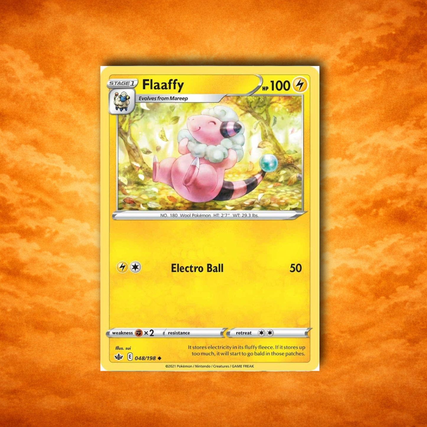Pokémon TCG Chilling Reign Flaffy