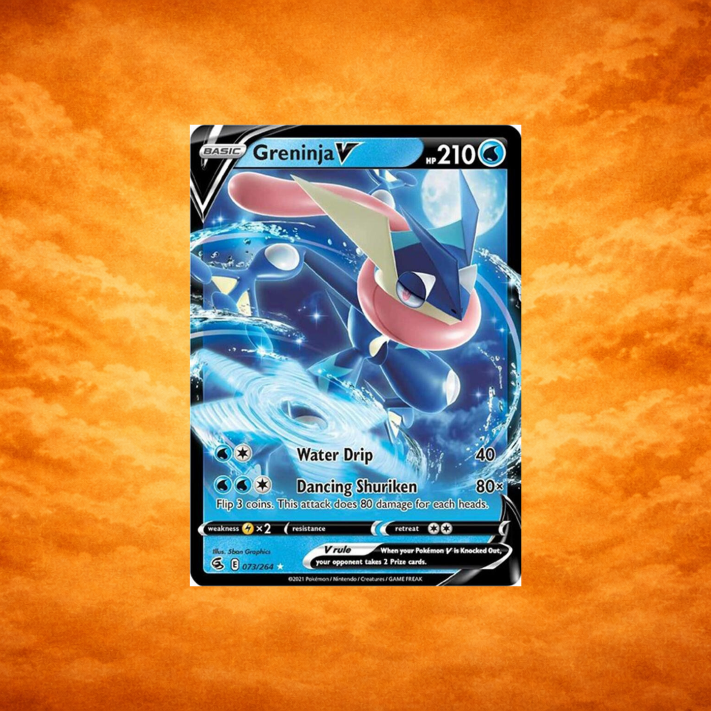 Pokémon TCG Fusion Strike Greninja (ENG)