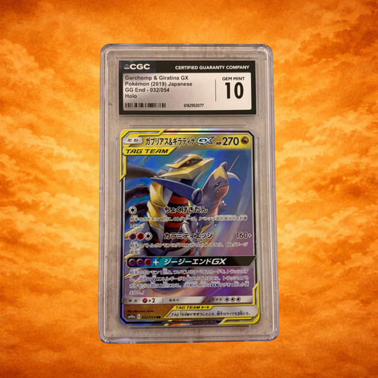 Pokémon TCG GG End (2019) Garchomp & Giratina CGC 10 (JPN)