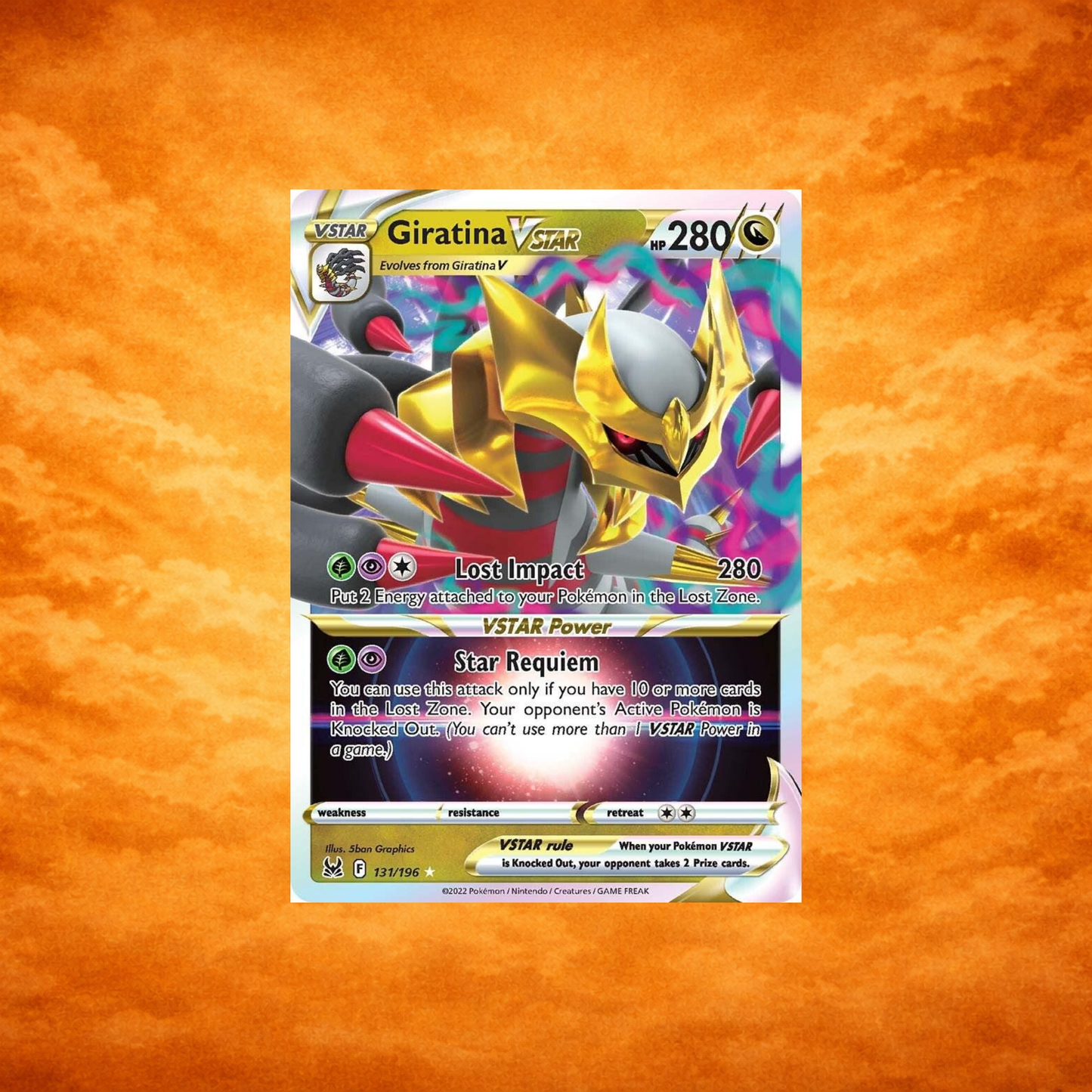 Pokémon TCG Lost Origin Giratina Vstar (ENG)