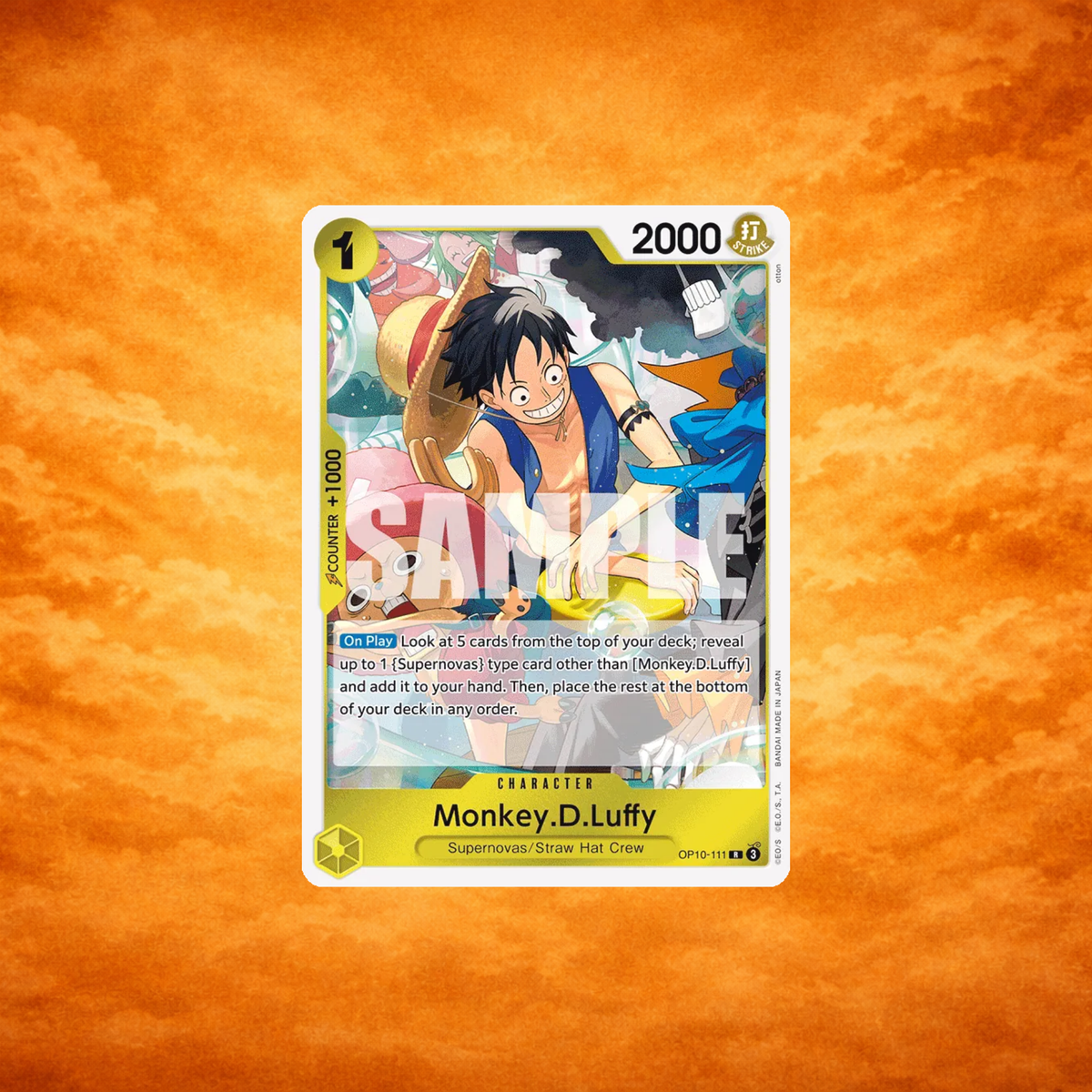 One Piece TCG Monkey.D.Luffy OP10-111