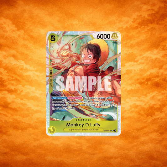 One Piece TCG Monkey.D.Luffy ST13-015