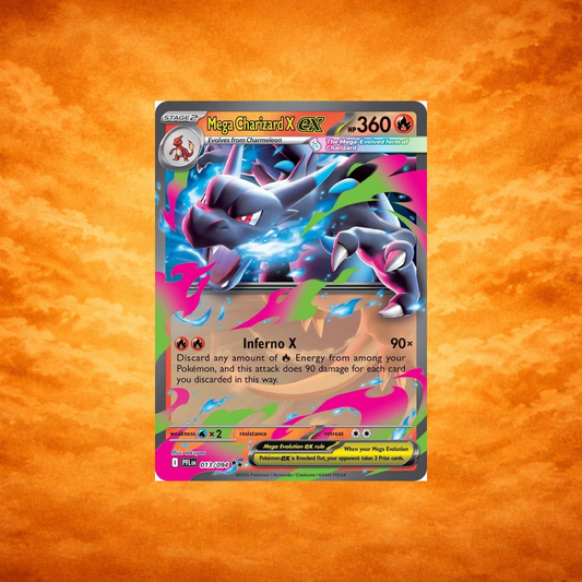 Pokémon TCG Phantasmal Flames Mega Charizard Ex