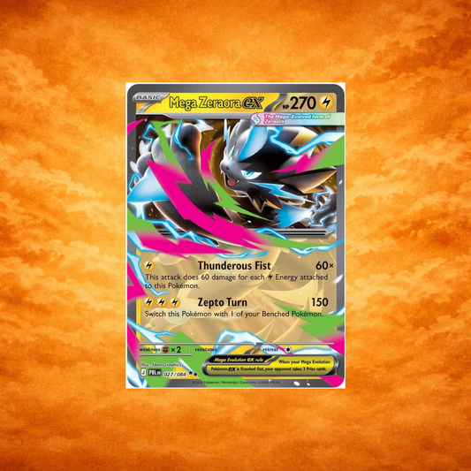 Pokémon TCG Pitch Black Mega Zeraora ex (ENG)