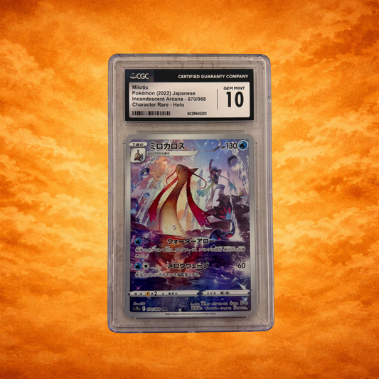 Pokémon TCG Incandescent Arcana (2022) Milotic CGC 10 (JPN)