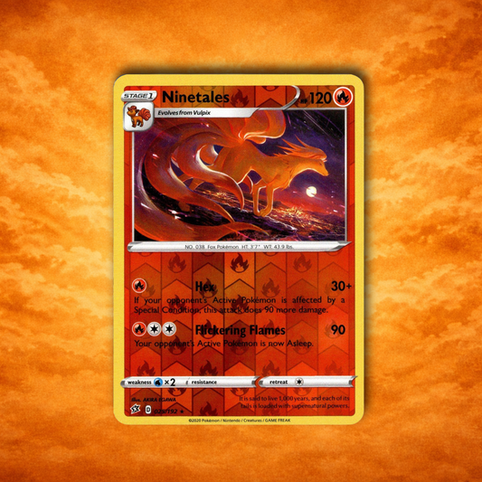 Pokémon TCG Reverse Rebel Clash Ninetales