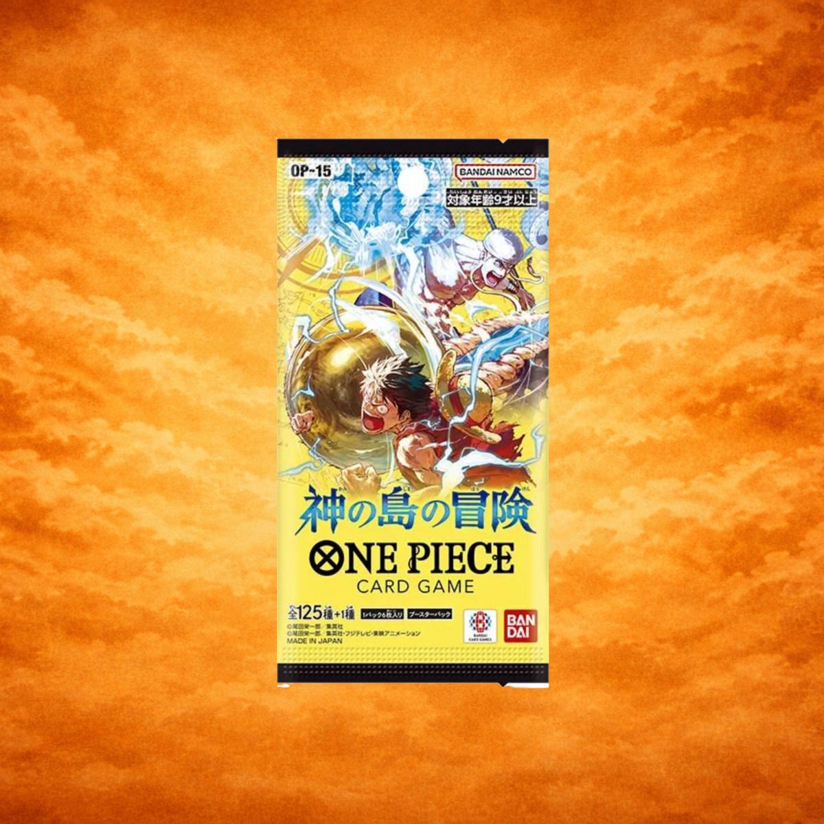 One Piece TCG Japanese OP-15 Adventure on Kami's Island Booster Pack