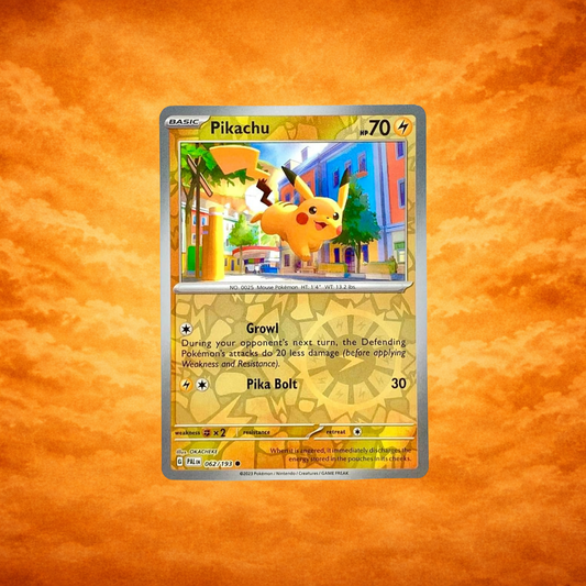 Pokémon TCG Paldea Evolved reverse holo Pikachu (ENG)