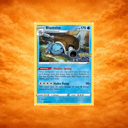 Pokémon TCG Pokémon GO Blastoise