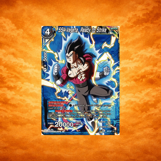 SS4 Vegeta Ready to Strike