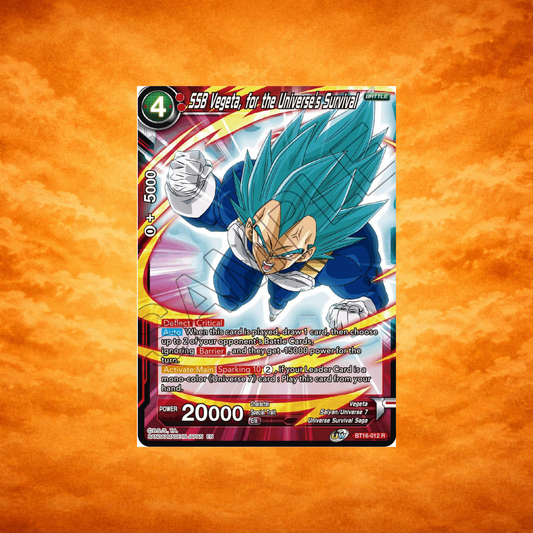 SSB Vegeta for the Universe's Survival