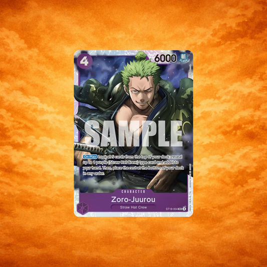 One Piece TCG Roronoa Zoro ST18-004