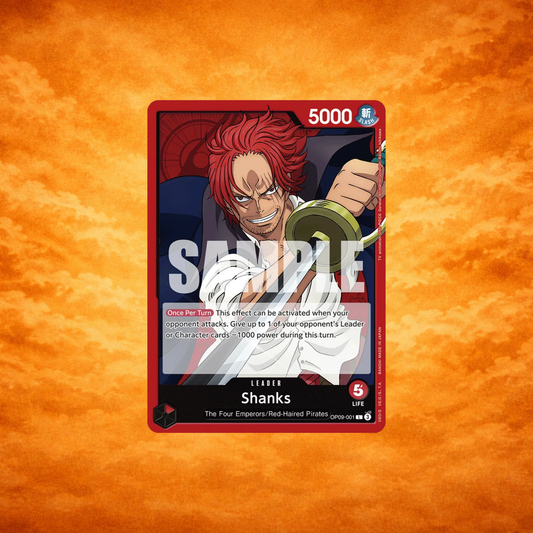 One Piece TCG Shanks OP09-001