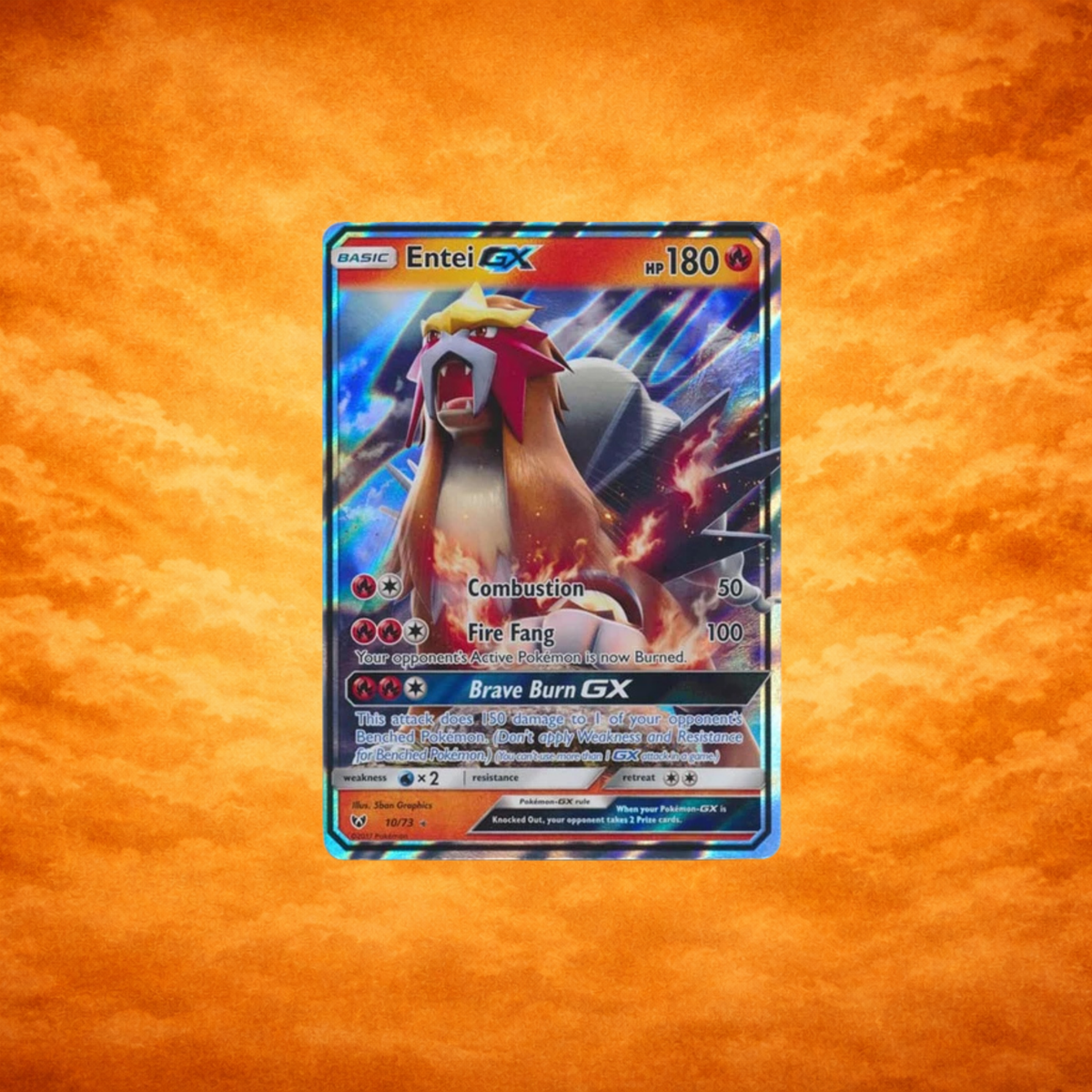 Pokémon TCG Shining Legends Entei GX (ENG)
