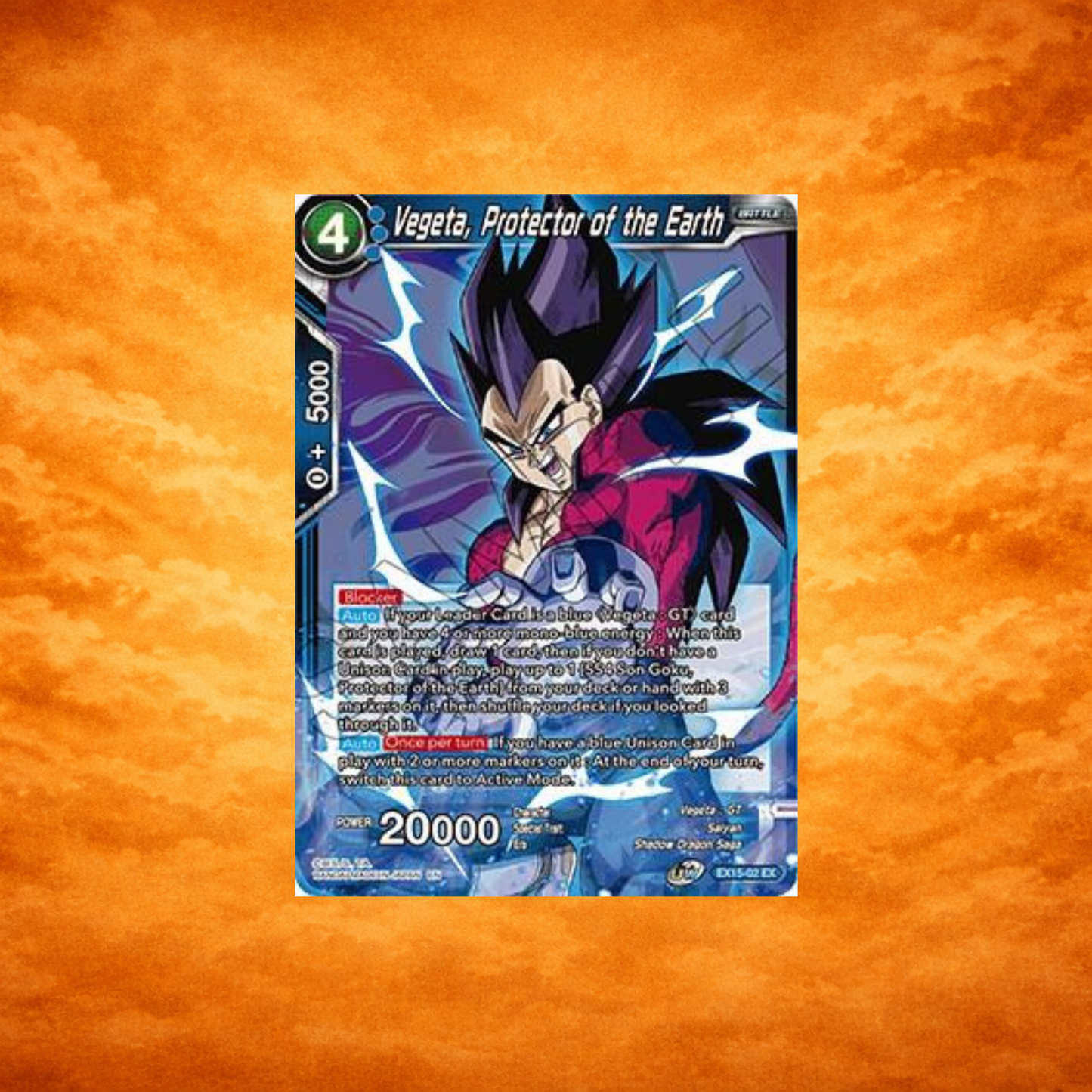 Vegeta Protector of the Earth
