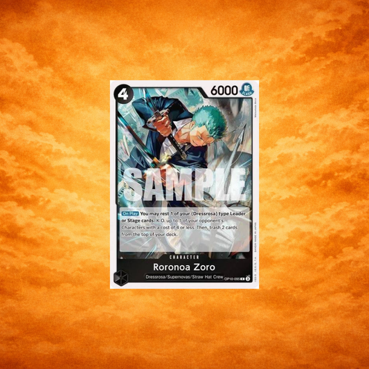 One Piece TCG Roronoa Zoro OP10-95