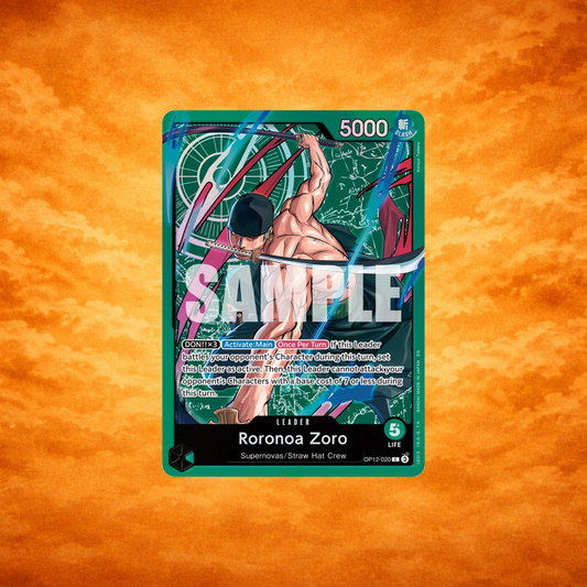 One Piece TCG Roronoa Zoro OP12-020