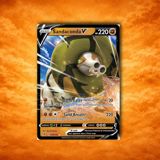 Pokémon TCG Rebel Clash Sandaconda V