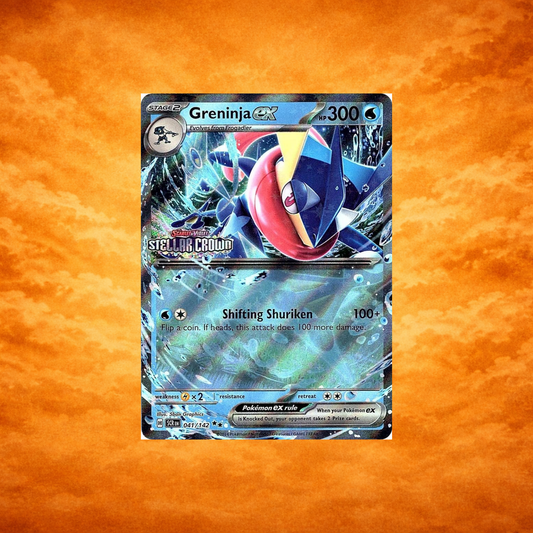 Pokémon TCG Stellar Crown Stamped Greninja ex (ENG)