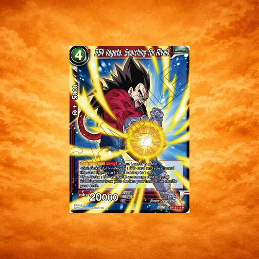 SS4 Vegeta Searching for Rivals